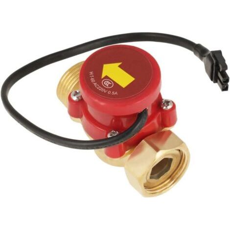 HT-60 G3/4-3/4 filetage pompe à eau capteur de débit interrupteur de pompe à eau de commande automatique 220 V 0.5A