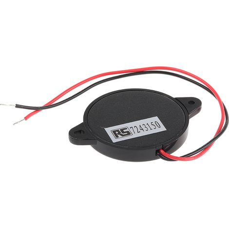 Buzzer piézo RS PRO 88dB, 30V c.a. max, Montage panneau (1/2)