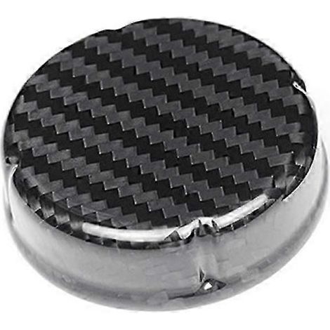 Bouchon de réservoir de liquide de frein en fibre de carbone dure Real Dry, compatible avec Abarth 595 695 2012-2024 / 500 500C 08-24 (1/5)