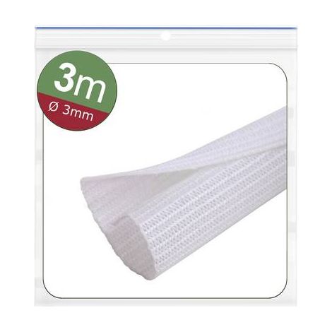 Manguera trenzada Quadrios 24ca468 poliéster 3 m diámetro 3 a 4 mm