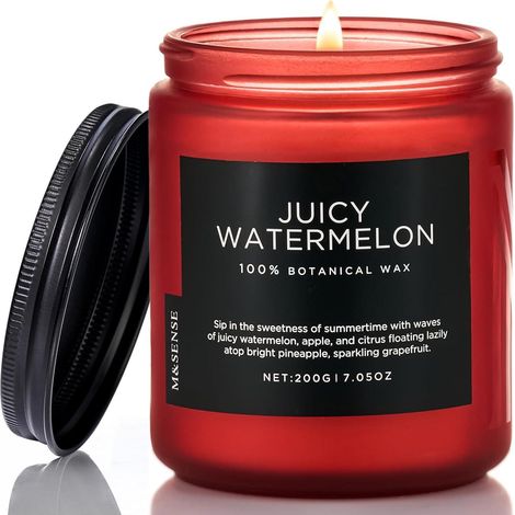 Duftkerze Wassermelone 200g 50h 2Docht Saftigwassermelone 200g (1/5)