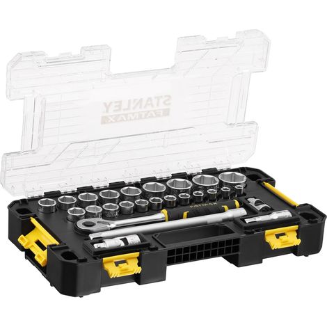 Stanley FMMT98103-1 FATMAX 1/2in L PRO-STACK Socket Set, 26 Piece STA198103