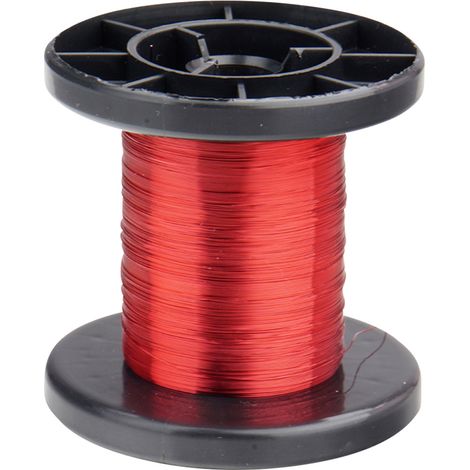 Donau Elektronik Kupferlackdraht Außen-Durchmesser (inkl. Isolierlack)=0.15 mm 100 m