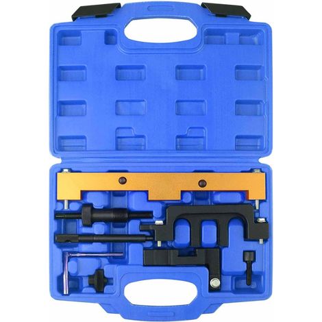 Herramienta de ajuste del motor, árbol de levas, cadena de distribución, herramienta de bloqueo, compatible con BMW 1.8 2.0 N42 N46 N46T (1/3)