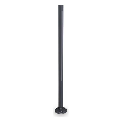 Piantana Moderna Jedi Metallo Antracite Led 12W 3000K Luce Calda (1/2)