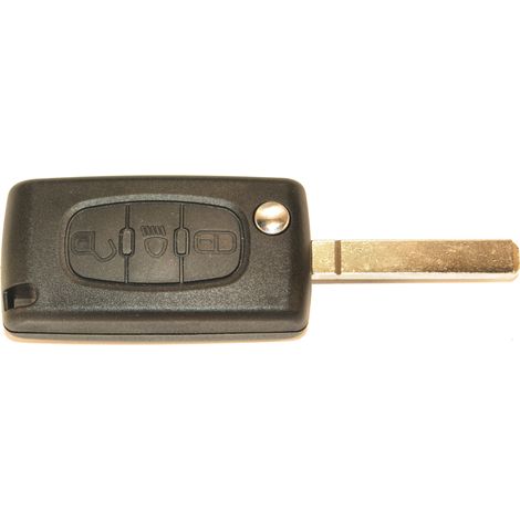 COQUE CLE ADAPTABLE PSA 3 BOUTONS LAME FRAISEE RETRACTABLE 7MM (1/2)