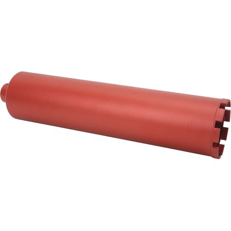 Foret carotte diamanté Ø100mm, longueur 450mm, usage sec et humide, outil de perçage pour béton, carrelage et maçonnerie, trépan professionnel (1/5)