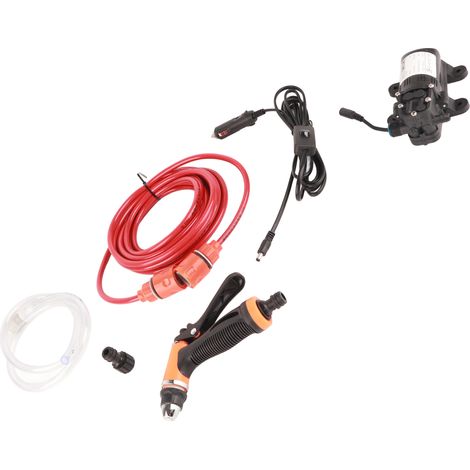 Kit de lavage auto électrique haute pression avec pompe à eau et pistolet de pulvérisation. (1/5)