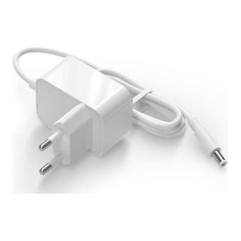 Adaptateur secteur UE 12V 1A connecteur CC 5,5x2,1mm, boîtier polycarbonate blanc ignifugé V0, pour routeur, caméra surveillance, ruban LED (1/5)