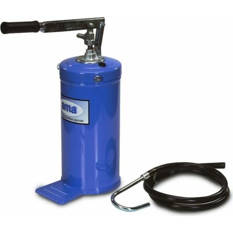 Lem Select – Pompe huile 12 kg – Débit 0,2 lt/min – Tube flexible et bec recourbé – Pour remplissage boîte différentiel