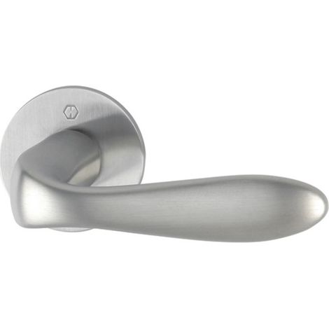 Pareja de mango de puerta Genova M1535 / 849N MS F42 / F69 M.Rinkerasettes VK 8mm Hoppe (1/3)