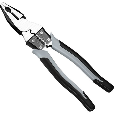 Dénude-fils 9 pouces acier fer cuivre coupe-fil pince multifonction électricien acier chrome vanadium qualité industrielle (1/5)