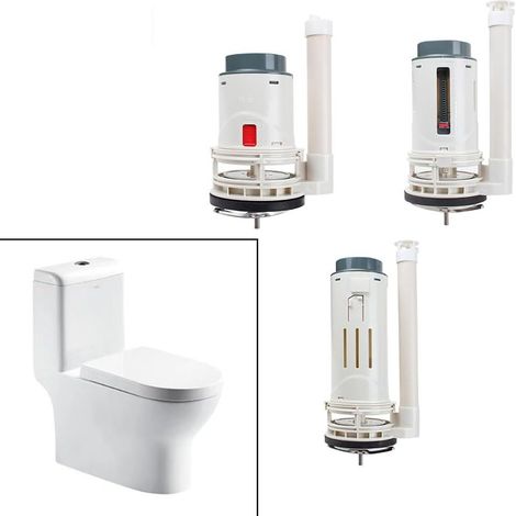 WC pour double robinet de chasse d'eau pour bouton de réservoir (1/5)