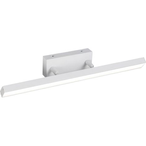 Lampada a LED bagno Andrew metallo bianco opaco L: 9.5cm W: 49 centimetri H: 6.5cm IP44 (1/5)