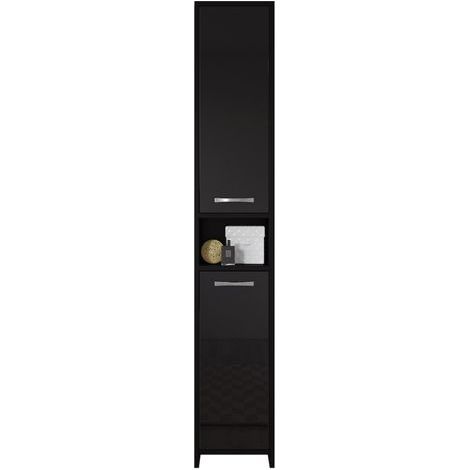 Badplaats Columna de baño Nemo de 32 x 29 x 190 cm color negro c (1/3)