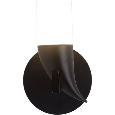Applique Candellux Sakai LED 54W nero/bianco 3000K IP20