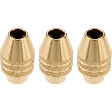 3x Mandrin sans Clé Compatible avec D-remel 4486 225 Mandrin de Perceuse à Arbre Flexible de 1/32 Pouce à 1/8 Pouce M8 X 0,75 Mm (1/5)