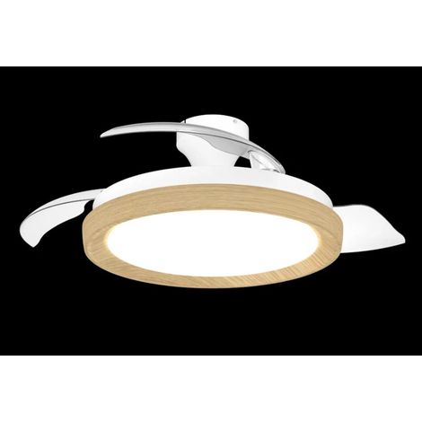ventilatore da soffitto philips "bliss" legno