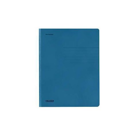 Falken Jurismappe 80001316 DIN A4 3 Klappen Karton blau (1/5)