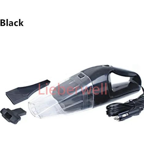 Amagi – petit plumeau d'air à forte aspiration pour voiture, nettoyeur de poussière sec et humide à double usage avec câble de 5M puissant pour le nettoyage de la maison du véhicule,Noir