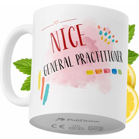 Lustige Kaffeetasse mit witzigem Textdesign für Allgemeinmediziner – ideal für Geburtstage, Namenstage, Feiertage und besondere Anlässe. Hochwertige Tasse für Zuhause, Büro und Arbeit. Farbe: Weiß, 33