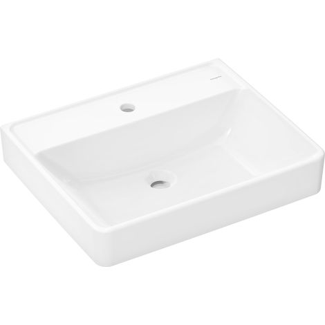 hansgrohe Xanuia Q lavabo, con agujero para grifo, sin