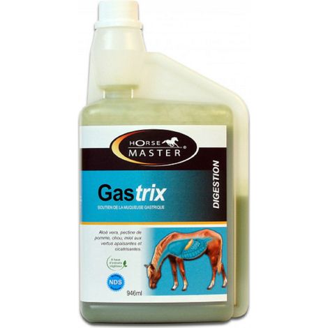 Gastrix - Solution aux problèmes gastro-instestinale du cheval - Contenance: 946 ml