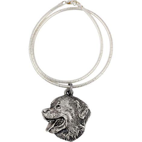 Cane da montagna bernese - collana per cani, gioielli unici per amanti dei cani, ciondolo a forma di serpente unico di Art-Dog (1/5)