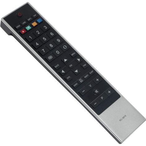 Ersatzfernbedienung für Toshiba Freeview TV 19BL502B 32BL502B 32BV500B 32BV504B 32BV702B 46BL702B 19BV500B 32BL505B KV500B (1/4)