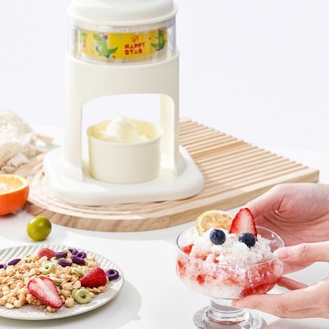 Machine à glace râpée manuelle multifonctionnelle, smoothies