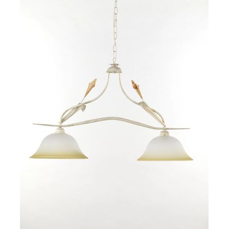 lampada a sospensione "lucrezia" avorio, e27 (1/4)