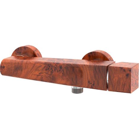 PRESTO 5701025 ALIA Grifo Ducha Alia Con Accesorios De Ducha Madera - ref: 5701025 (1/2)
