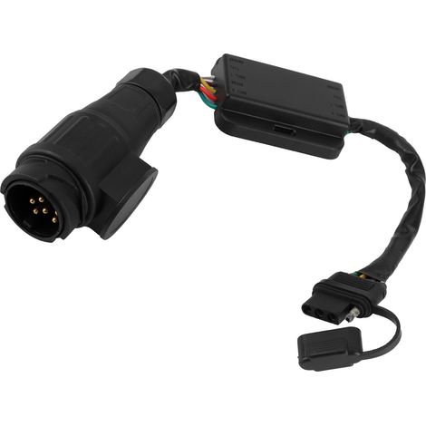Anhängerstecker Europäischer 13-Pin auf amerikanischer 4-Pin Rücklicht-Schaltkreis-Adapter Plug & Play (1/5)