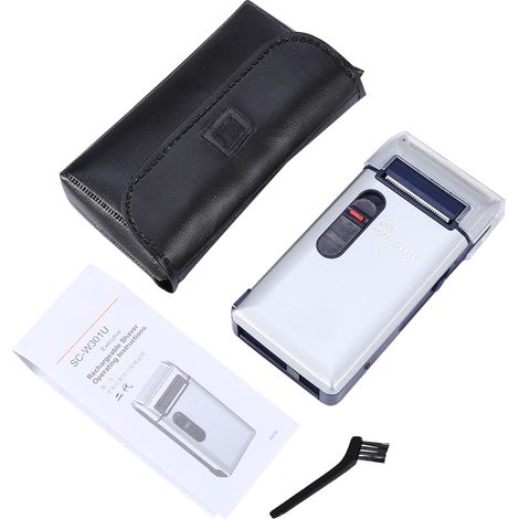 Homme Rasoir Rechargeable Tondeuse Barbe Classique Coupe Favoris Électrique Soin Visage (1/5)