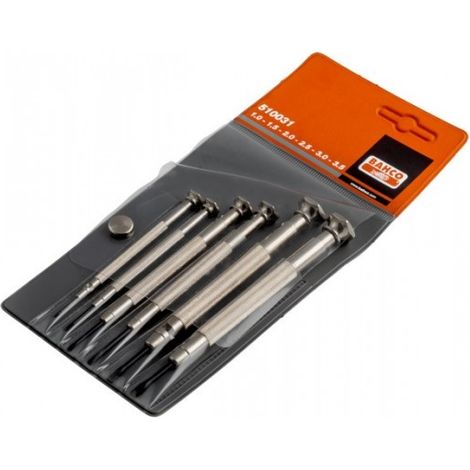 Tournevis bahco ph000-ph0 corps moleté pointe oxyde noir