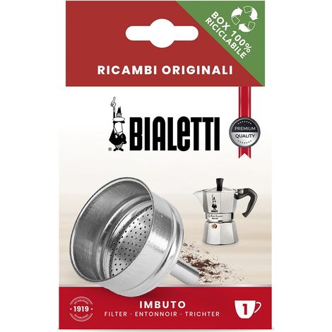 Bialetti - Blister 1 entonnoir 1 tasse moka