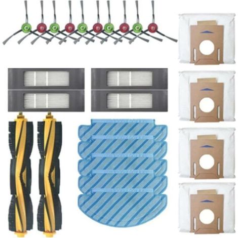 25 pieces for Ecovac Ozmo T8 T9 Max power side brush roller filter brush (1/5)