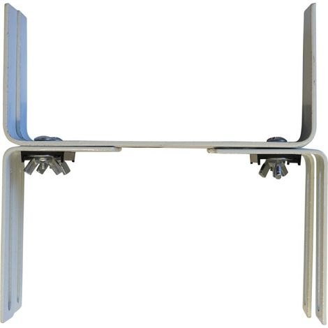 Blumenkastenhalter H-Form weiß (1/3)