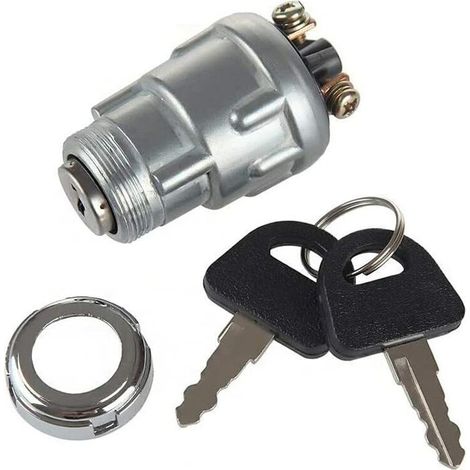 Interrupteur de démarrage 12V 10A – 3 positions avec bornes en alliage de zinc – Compatible véhicules 150-500 cc – Pour moto, tracteur, quad (1/5)