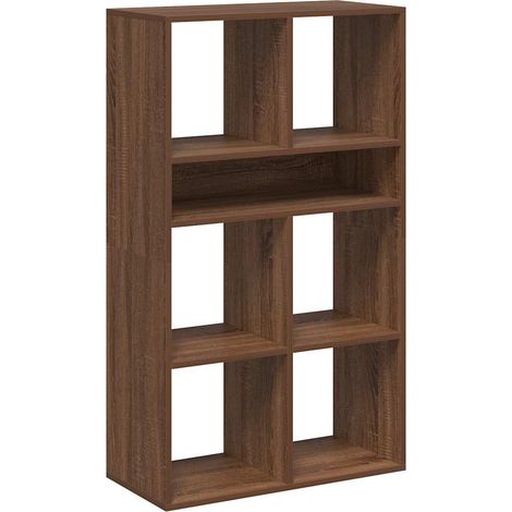 Maison Exclusive - Bücherregal Braun Eichen-Optik 66x31x112 cm Ho