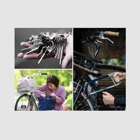 Antivol vélo à combinaison 5 chiffres, câble 1,2 m, verrou portable pour VTT, vélos électriques, chaînes (1/5)