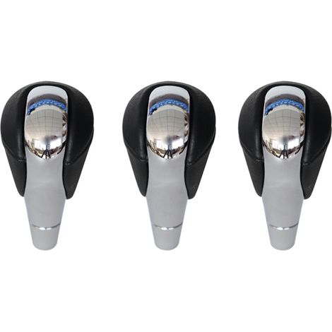 Adatto per 3 pomelli del cambio auto rivestiti in pelle, applicabile a ES330, ES350, GS460, IS250, LX470, LS460, RX350 (1/3)
