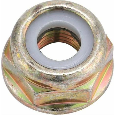 Dado lama, dado universale filettato sinistro M10x1,25, accessorio robusto e durevole, molto pratico per decespugliatore, decespugliatore (5 pezzi)