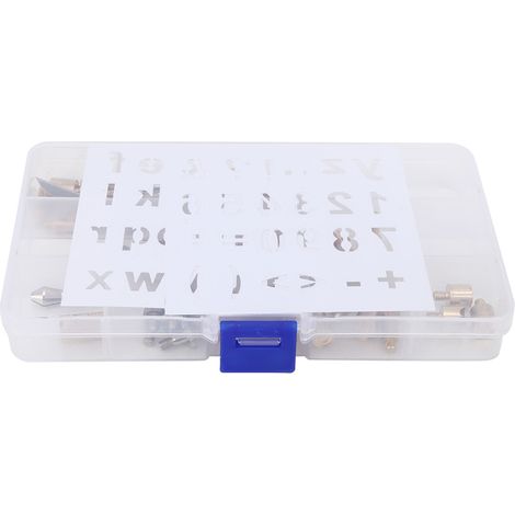 Lot de 57 embouts de pyrogravure en cuivre, accessoires de soudure et fixations pour gravure. (1/5)