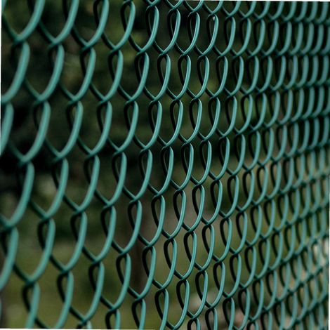 Werka Pro – Grillage rigide maille losange 10 m – Hauteur 1,5 m – Acier galvanisé plastifié vert – Protection contre la rouille