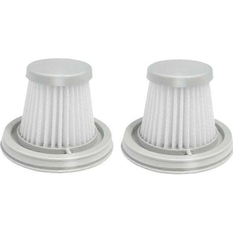 Pack of 2 washable HEPA filters for MIJIA handheld vacuum cleaner (replacement parts for home and car, mini cordless vacuum cleaner). - AquaForge (1/5)