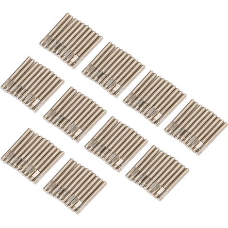 100 pièces de câble d'électrode en cuivre 2.0mm pour massage, électrothérapie et soins corporels (1/5)