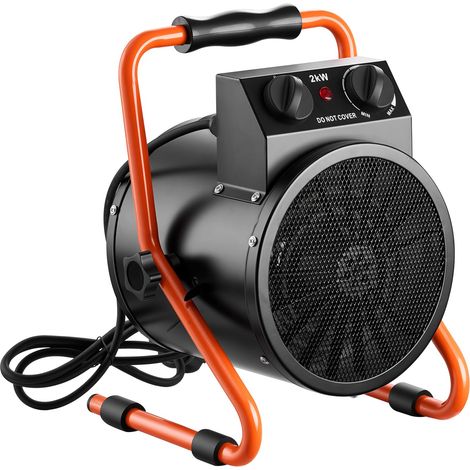 Chauffage de Serre 2000 W Chauffage Soufflant Électrique Portable, avec Modes Chauffage et Ventilation, pour Serre de Jardin, Maison et Bureau, Angle Réglable 25°, IPX4, Protection Surchauffe (1/5)