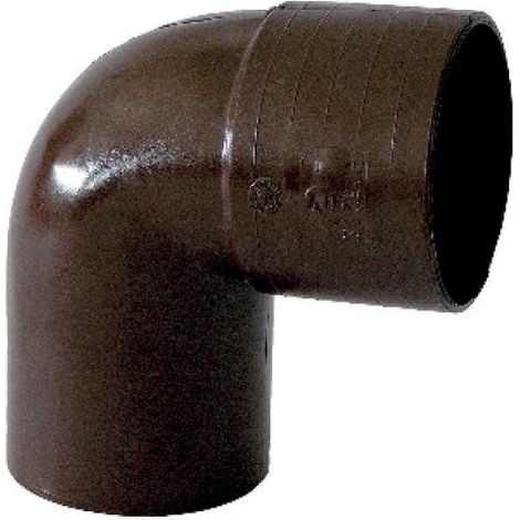 CURVA PLUVIALE 87.30° Diam. 80 - Marrone