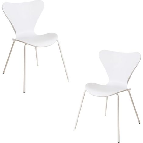 Packs Sillas Comedor - Pack 2 Sillas Ceolin - Blanco